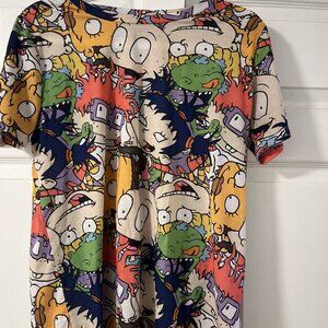 Nickelodeon Rugrats Shirt Men Medium(Fits Small)